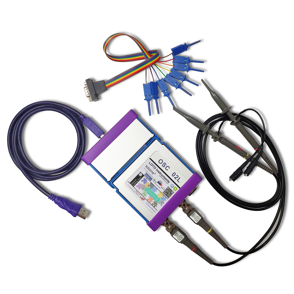  LOTO示波器USB示波器/逻辑分析仪/信号发生器